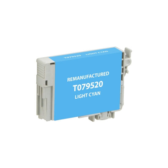 Remanufactured Epson T079520 High Capacity Light Cyan Inkjet Cartridge