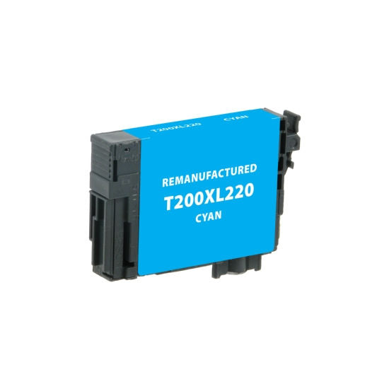 Remanufactured Epson T200XL220 Cyan High Yield Inkjet Cartridge