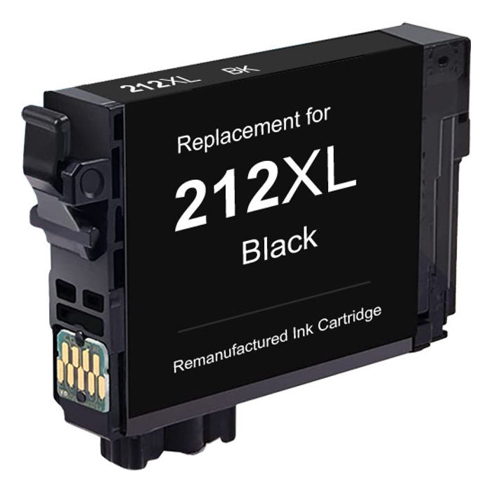 Remanufactured Epson T212XL120-S  Black Inkjet Cartridge