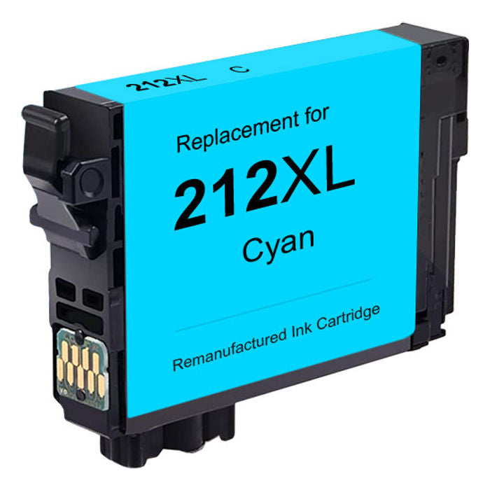 Remanufactured Epson T212XL220-S Cyan Inkjet Cartridge