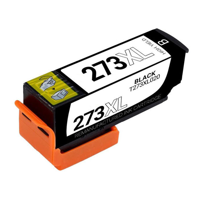Remanufactured Epson (273XL) T273XL020 Black Inkjet Cartridge