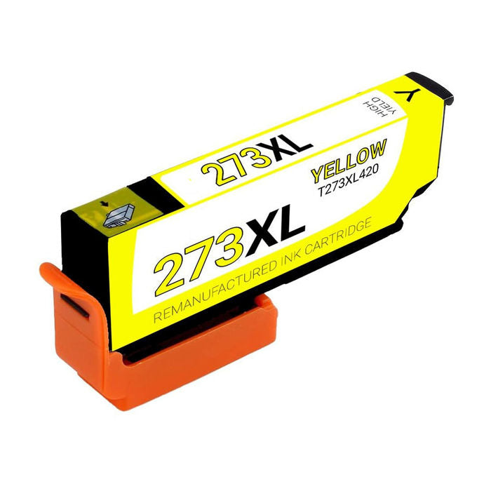 Remanufactured Epson (273XL) T273XL420 Yellow Inkjet Cartridge
