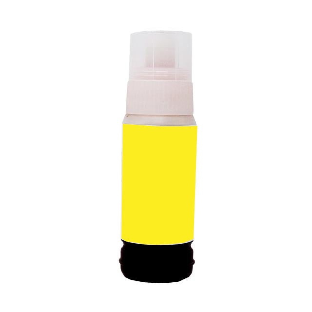 Remanufactured Epson T502420-S Yellow Ecotank T502 Dye Ink Bottle