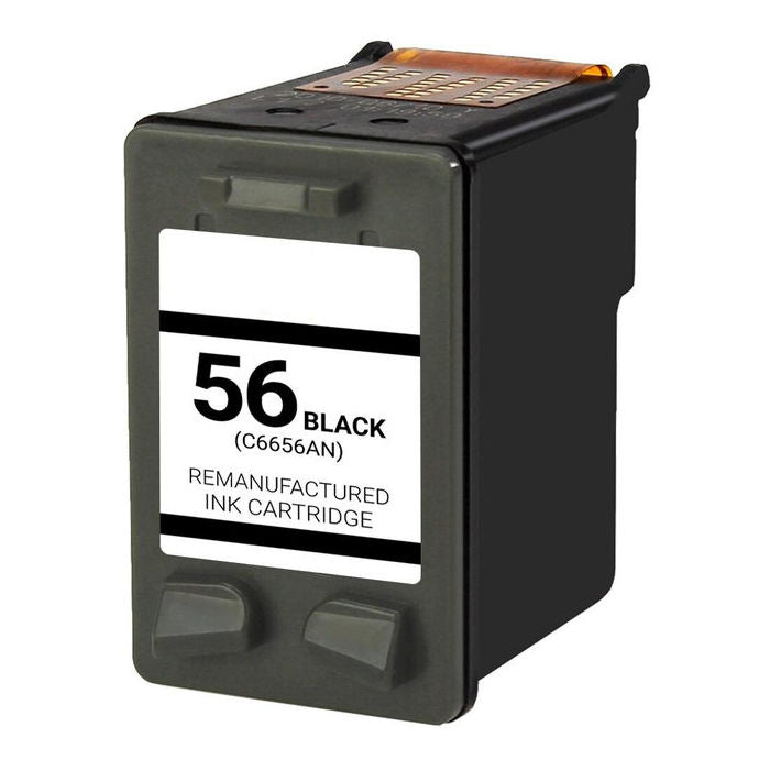 Remanufactured HP C6656AN (HP 56) Black Inkjet Cartridge