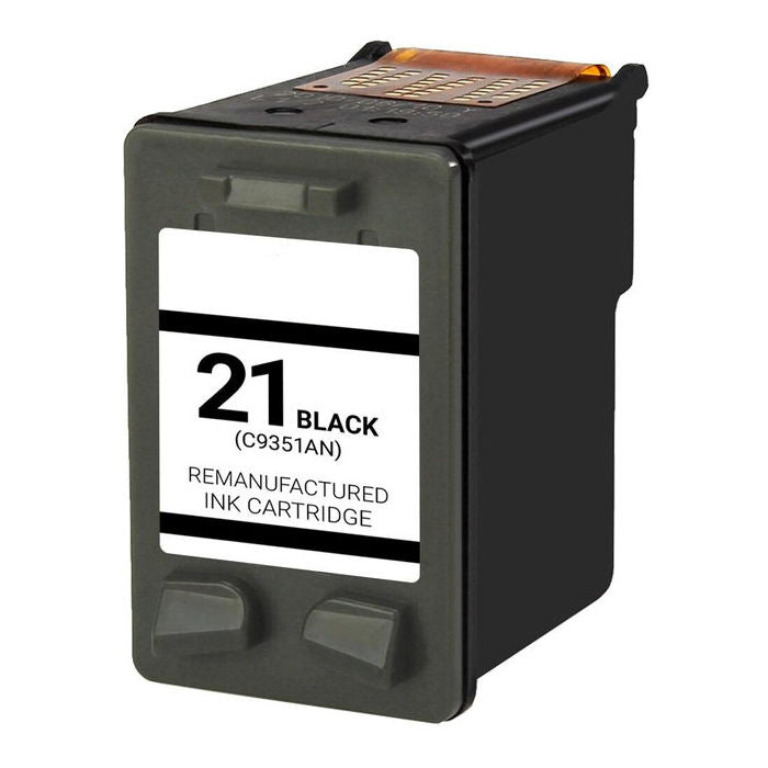 Remanufactured HP C9351AN (HP 21) Black Inkjet Cartridge