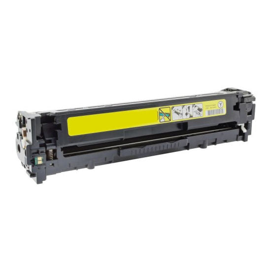 Compatible HP CE322A (HP 128A) Yellow Toner Cartridge