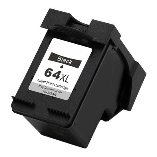 Remanufactured HP N9J92AN 64XL Black Ink Cartridge