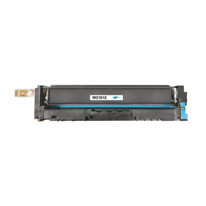 Compatible HP 218X (W2181X) High-Yield Cyan  Laserjet Toner New Chip