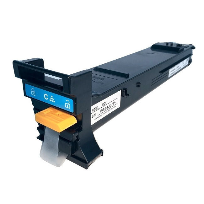 Compatible Konica Minolta A0DK433 Cyan Toner Cartridge