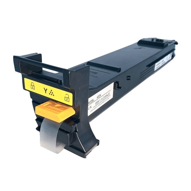 Compatible Konica Minolta A0DK233 Yellow Toner Cartridge