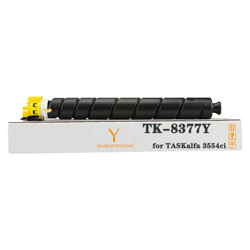 Compatible Kyocera 1T02XDAUS0 TK8377 Yellow Toner Cartridge