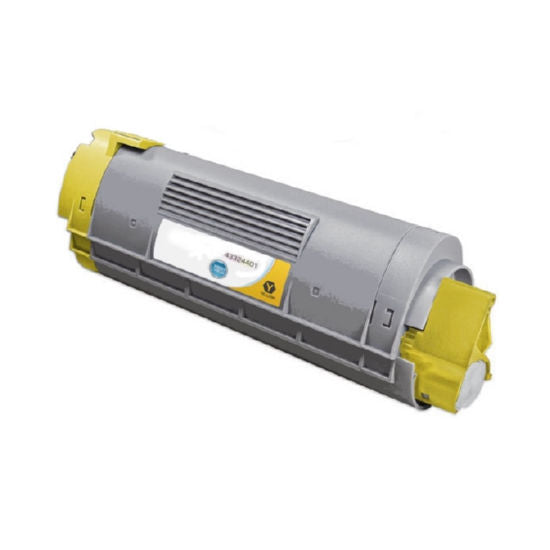 Compatible Okidata 43324401 High Capacity Yellow Toner Cartridge