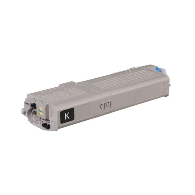 Compatible Okidata 46490604 Black Toner Cartridge For C532 & MC573 Printers