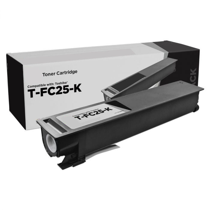 Compatible Toshiba TFC25K Black Copier Toner Cartridge