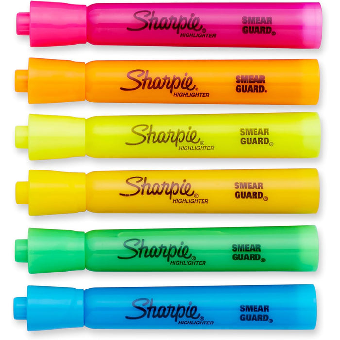 Sharpie SAN2157492 Tank Highlighters, Assorted, Pack of 12