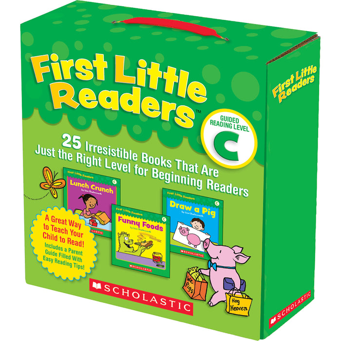 Scholastic Teaching Solutions SC-523151 First Little Readers&trade; Book Parent Pack, Guided Reading Level C, Set of 25 Books
