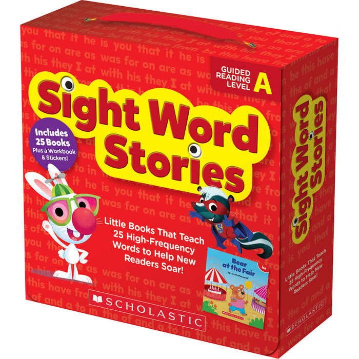 Scholastic Teaching Solutions SC-714921 Sight Word Stories: Level A (Parent Pack)