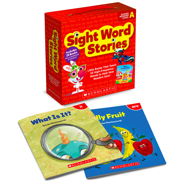 Scholastic Teaching Solutions SC-714921 Sight Word Stories: Level A (Parent Pack)