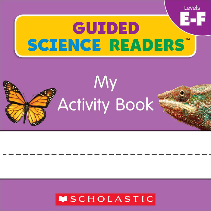 Scholastic Teaching Solutions SC-809118 Guided Science Readers, Levels E-F, Parent Pack, Set of 12 Books