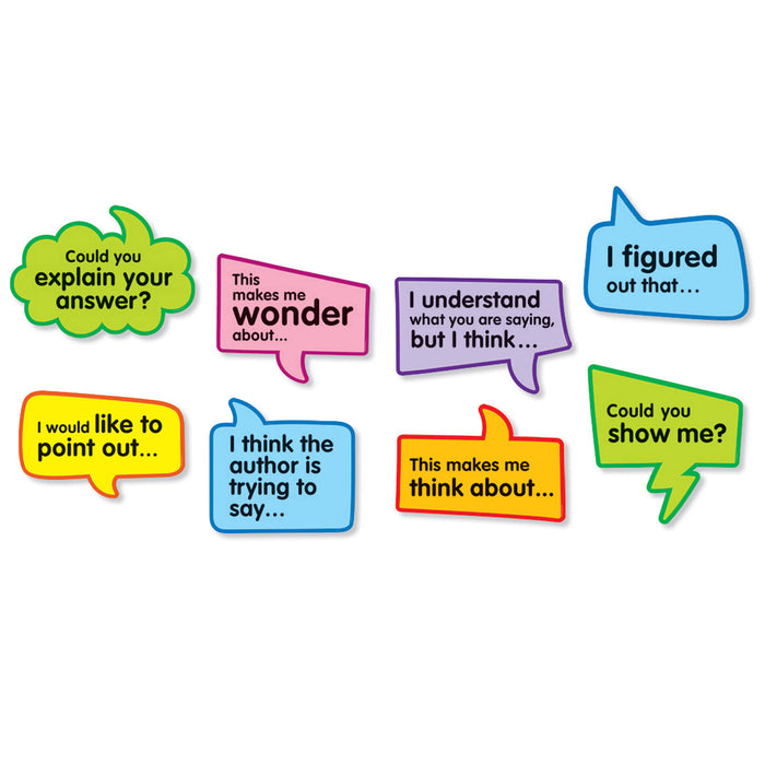 Scholastic Teaching Solutions SC-823624 Conversation Starters: Bulletin Board Set