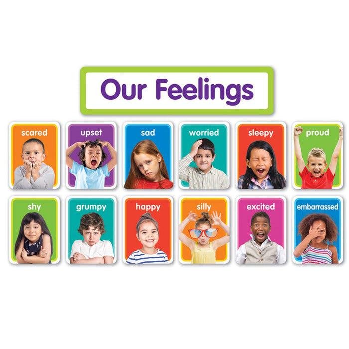 Scholastic Teaching Solutions SC-834481 Our Feelings Bulletin Board