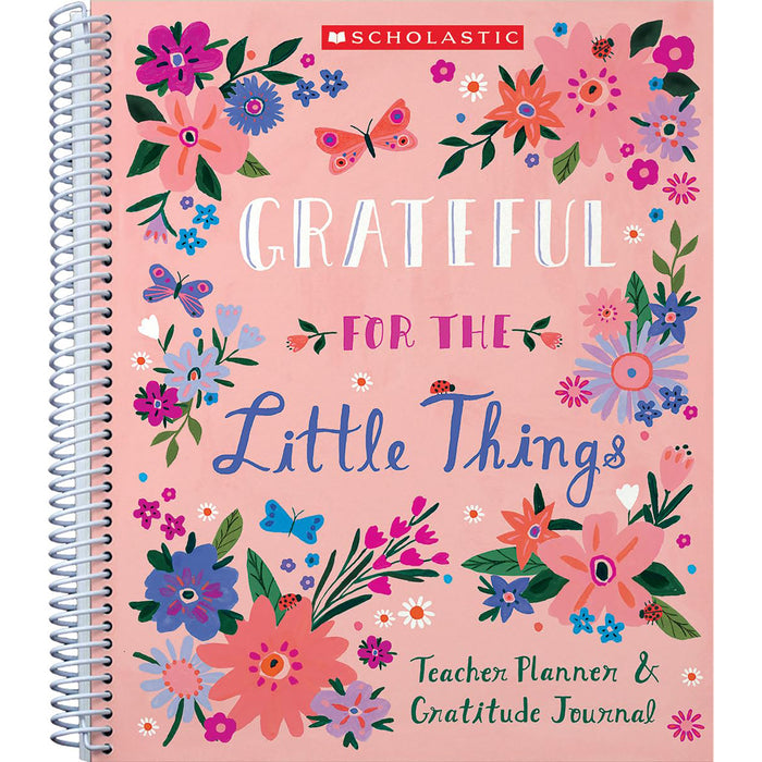 Scholastic Teaching Solutions SC-861796 Gratitude Teacher Planner & Journal