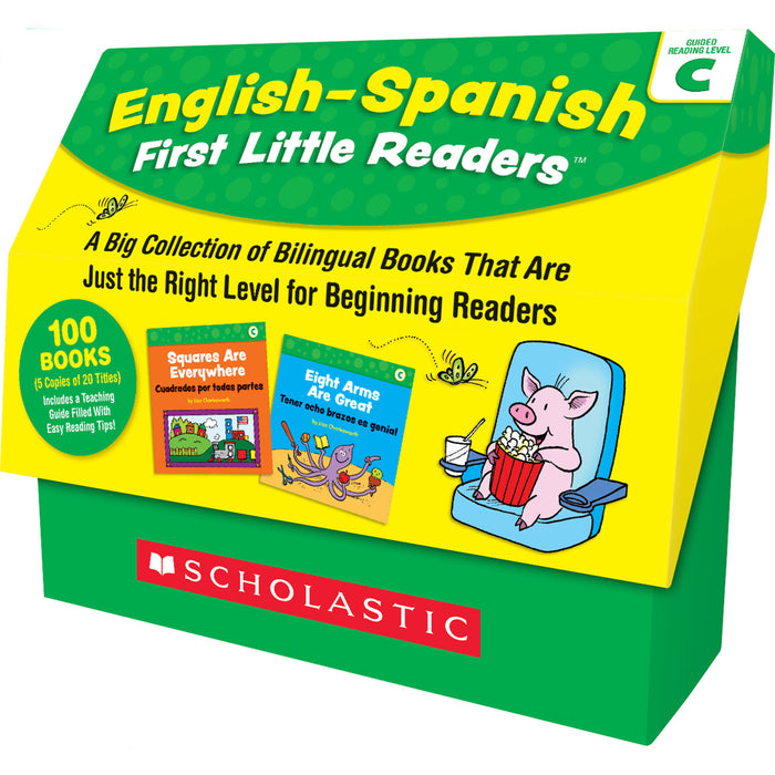 Scholastic Teaching Solutions SC-866805 English-Spanish First Little Readers: Guided Reading Level C (Classroom Set)