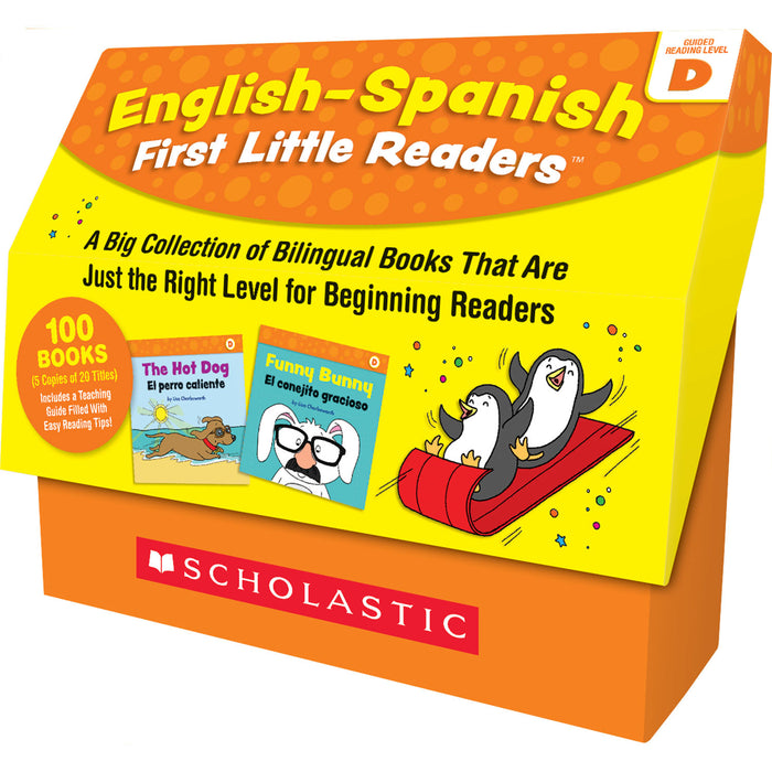 Scholastic Teaching Solutions SC-866806 English-Spanish First Little Readers: Guided Reading Level D (Classroom Set)