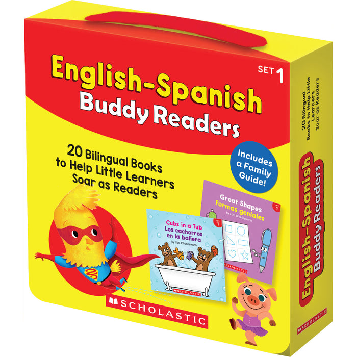 Scholastic Teaching Solutions SC-9781546160472 English-Spanish Buddy Readers: Set 1, Single-Copy Set, 20 Books