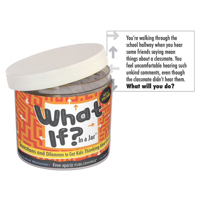 Free Spirit Publishing SEP141038 What If? In a Jar