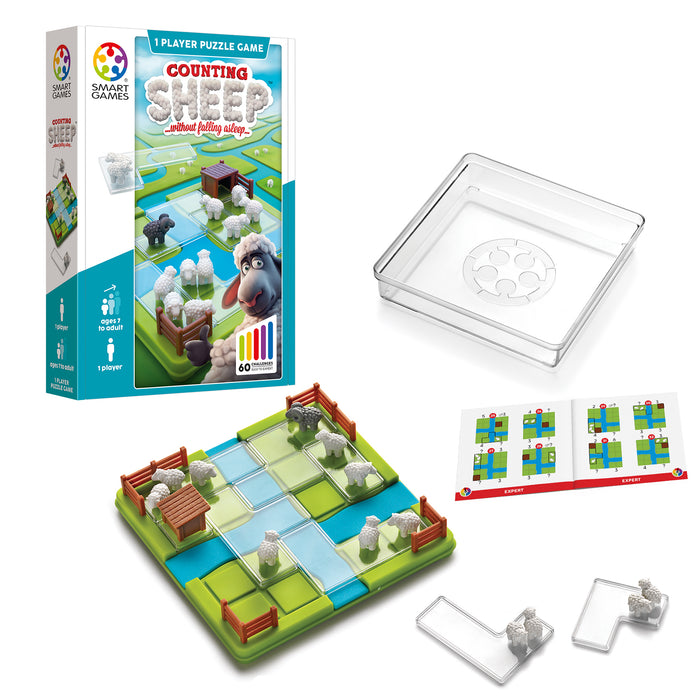 SmartGames SG-452US Counting Sheep 1 Player Puzzle Game