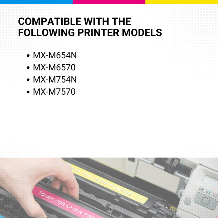 Sharp MX754NT Mx-m754n Black Toner SHARP