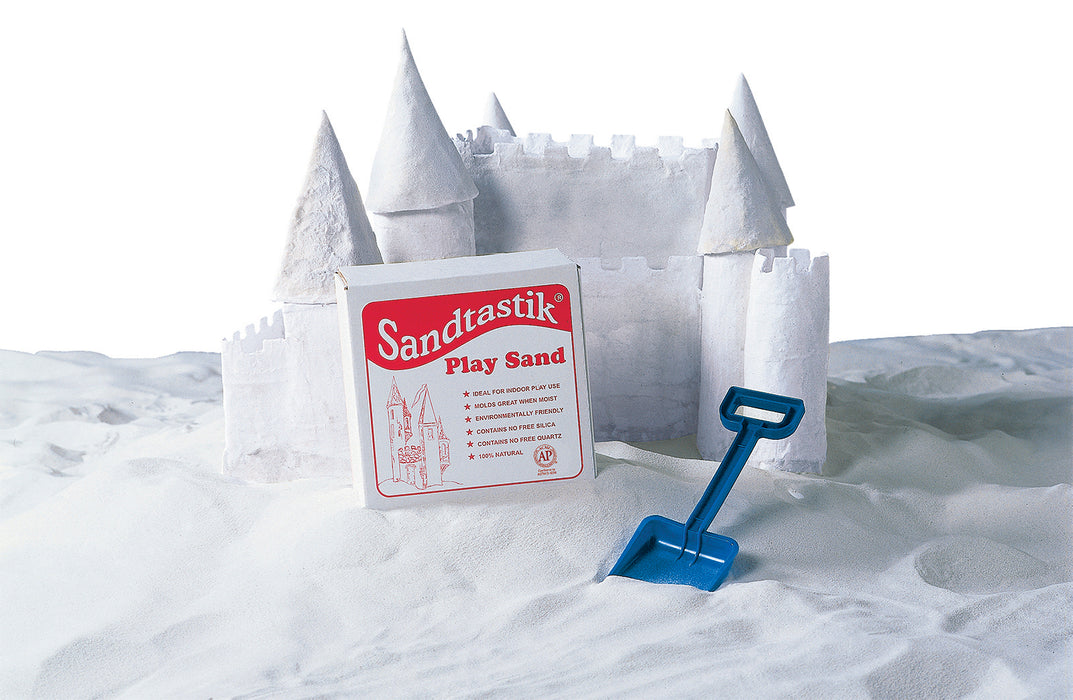 Sandtastik SND025 Sparkling White Play Sand, 25 lb (11.3 kg)