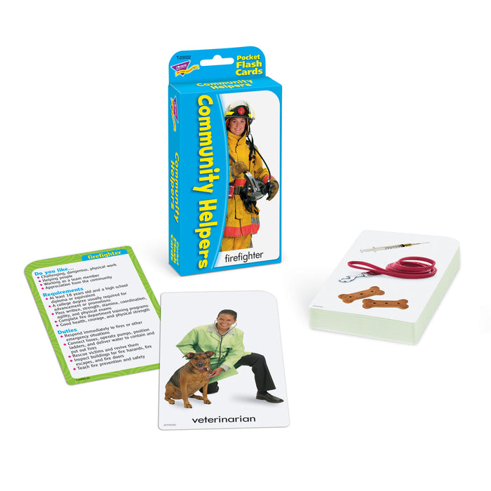 TREND T-23022 Community Helpers Pocket Flash Cards