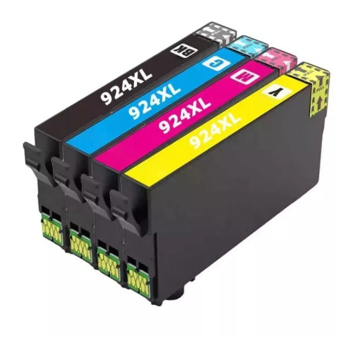 Epson Remanufactured T942XL High-Yield Ink Black,  Cyan, Magenta, Yellow Cartridges