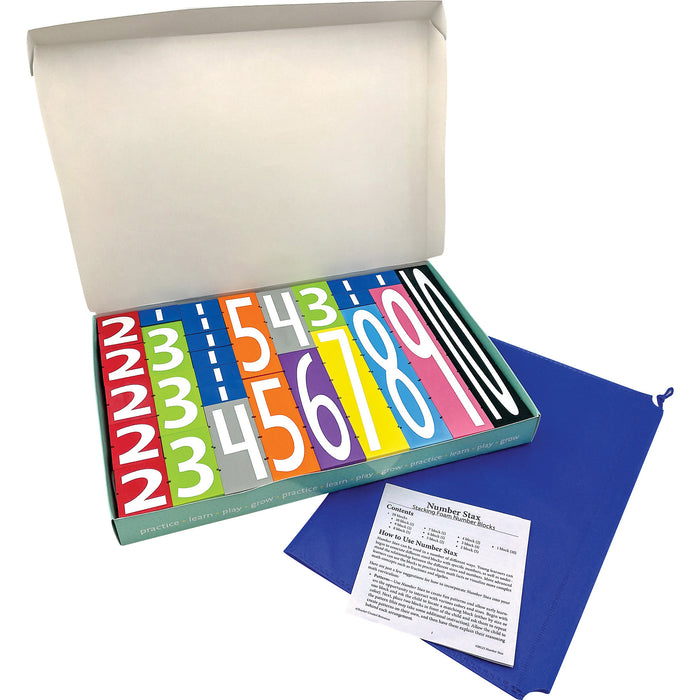 Teacher Created Resources TCR20123 Number Stax - Stacking Foam Number Blocks