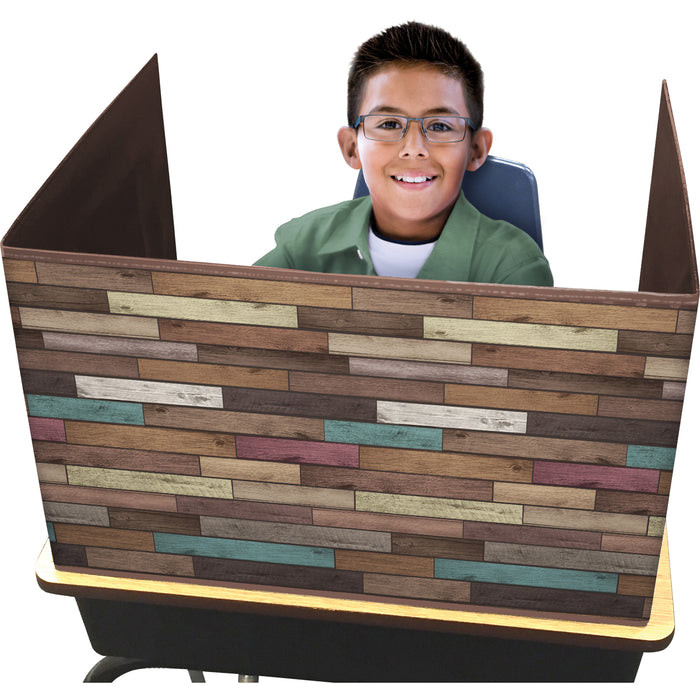 Teacher Created Resources TCR20346 Reclaimed Wood Design Privacy Screen