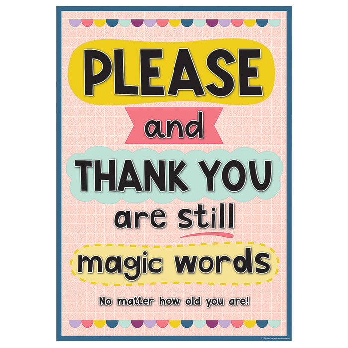 Teacher Created Resources TCR2088553 Oh Happy Day Poster Pack, 5 Posters