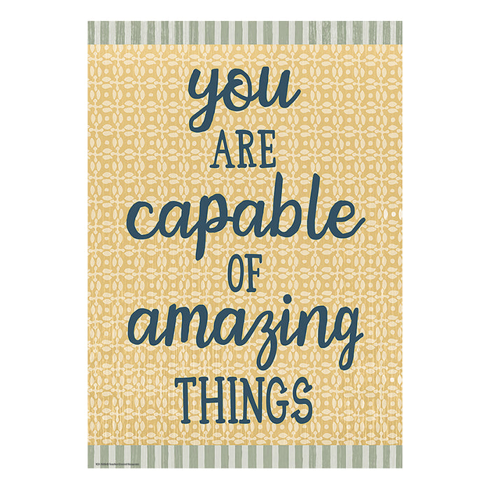 Teacher Created Resources TCR2088717 Classroom Cottage Positive Posters, Set of 6