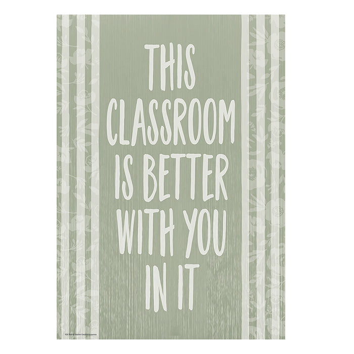 Teacher Created Resources TCR2088717 Classroom Cottage Positive Posters, Set of 6