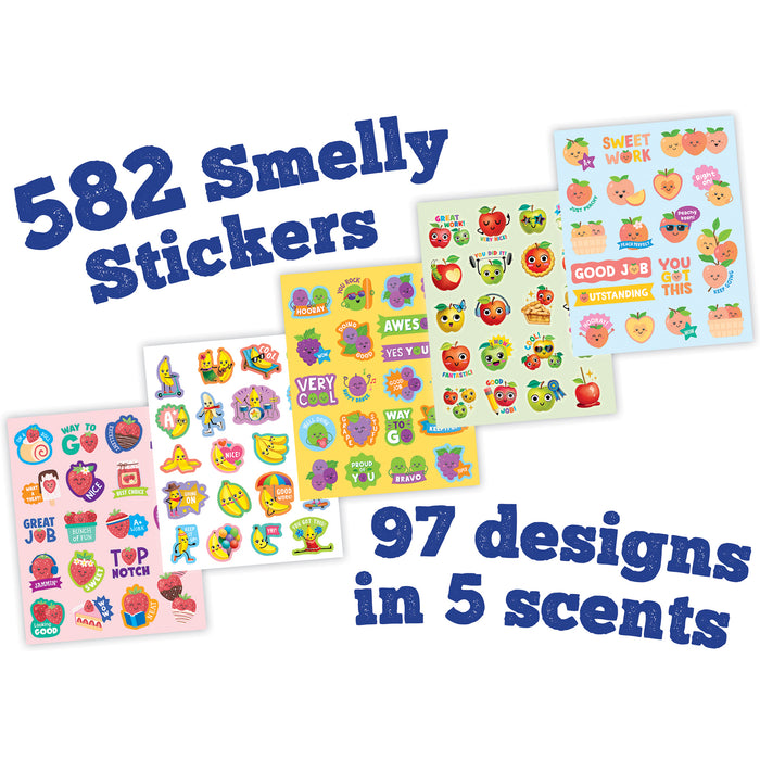Teacher Created Resources TCR2088721 Fruit Pop Smelly Stickers, 582 Stickers