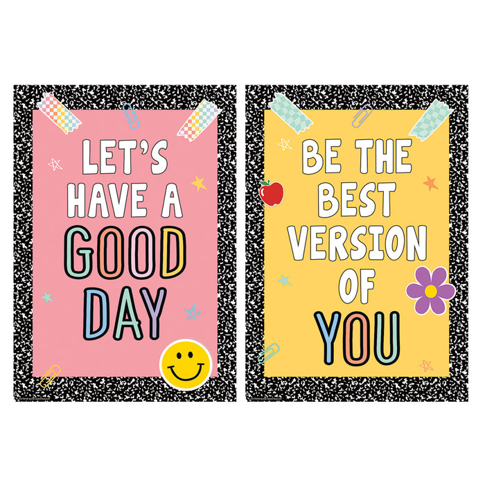 Teacher Created Resources TCR2088730 Cool for School Positive Posters, Set of 4