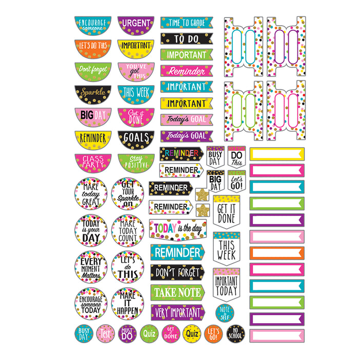 Teacher Created Resources TCR2152 Confetti Lesson Planner