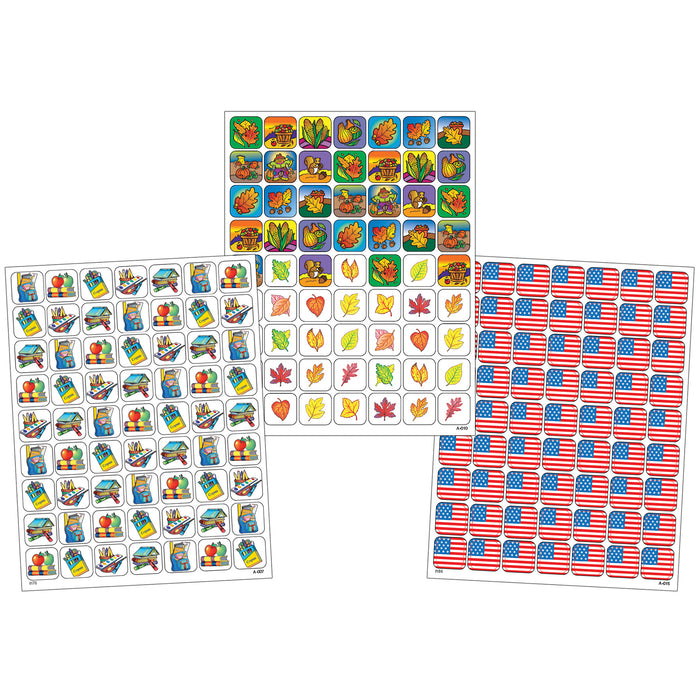Teacher Created Resources TCR4224 For All Seasons Sticker Book, Pack of 1008