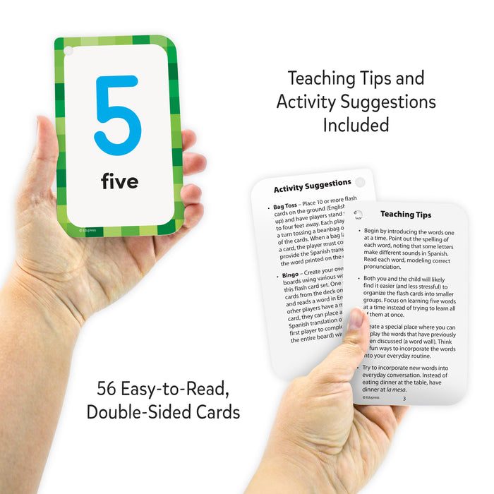 Teacher Created Resources TCR62073 Everyday Words English / Spanish Flash Cards
