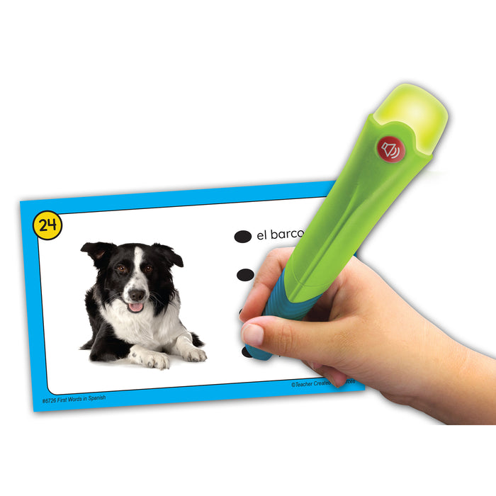 Teacher Created Resources TCR6726 Power Pen Learning Cards: First Words in Spanish