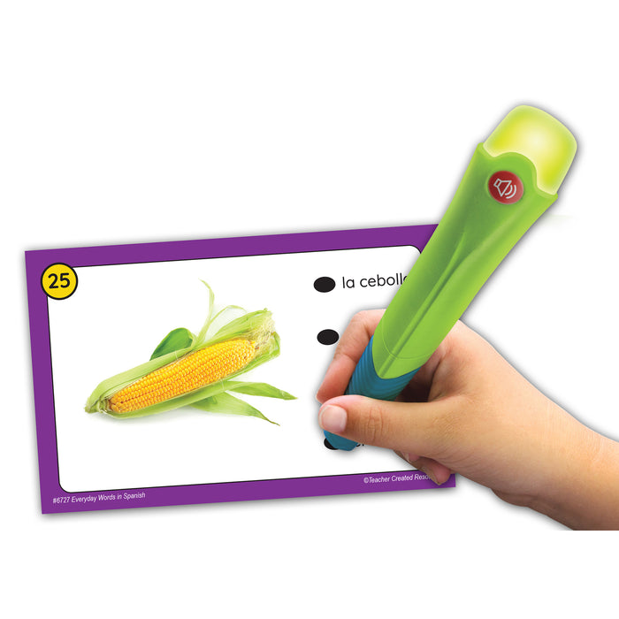 Teacher Created Resources TCR6727 Power Pen Learning Cards: Everyday Words in Spanish