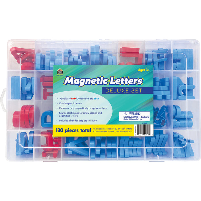 Teacher Created Resources TCR77582 Magnetic Letters Deluxe Set, 130 Pieces