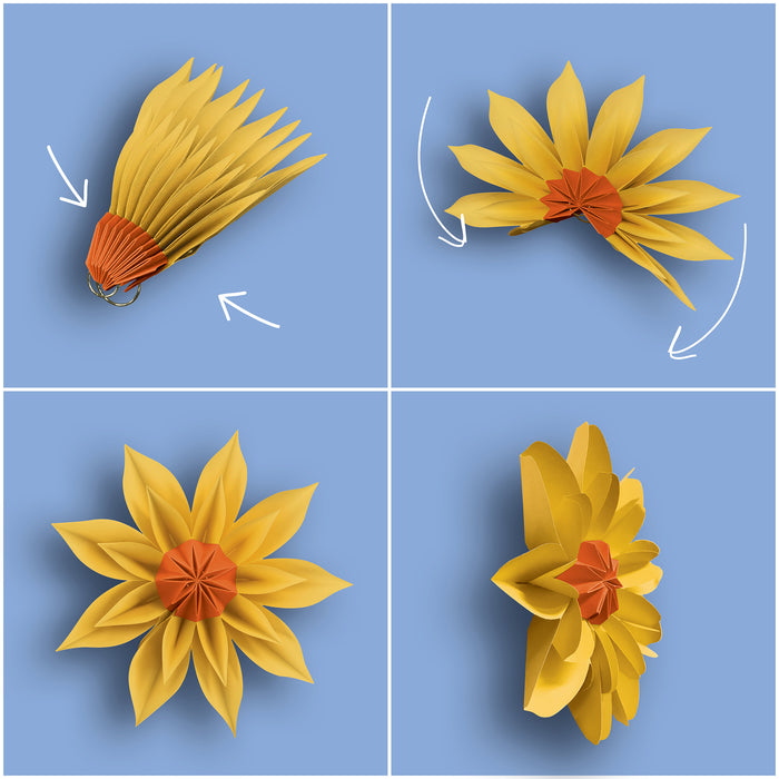 Teacher Created Resources TCR8350 Wildflowers Paper Flowers, Pack of 4