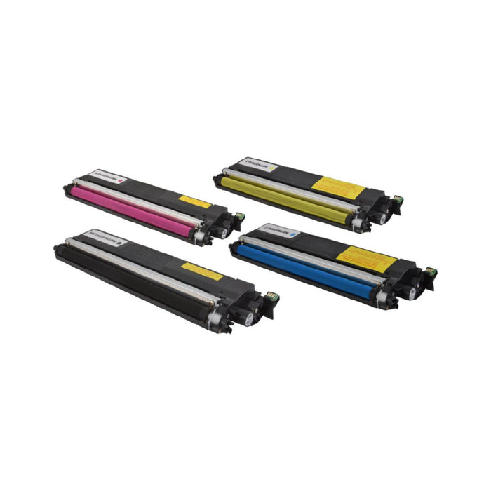 Compatible Brother TN229 Black, Cyan, Magenta, Yellow Toner Cartridges